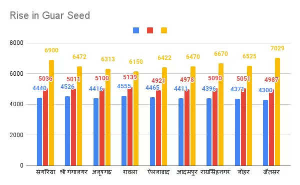 Guar Seed Rate