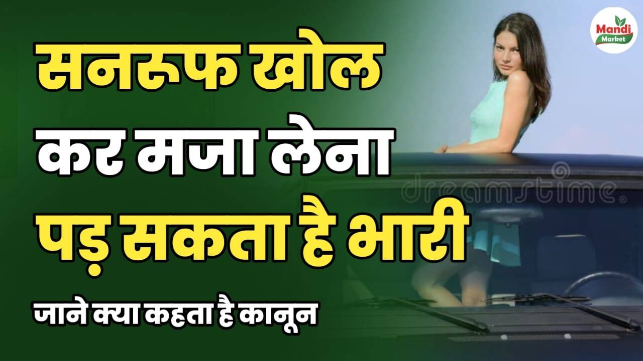 सनरूफ खोलकर मजा लेना पड़ सकता है भारी | जाने क्या कहता है कानून