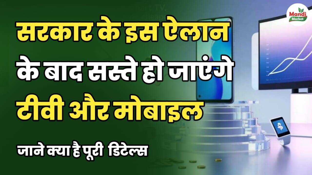 सरकार के इस ऐलान के बाद सस्ते हो जाएंगे टीवी और मोबाइल | जाने डिटेल्स