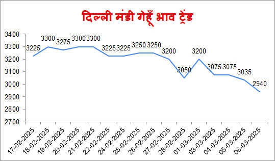 देखे आज के दिल्ली मंडी के ताजा मंडी भाव | delhi mandi ke bhav 06 March 2025