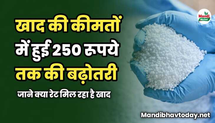 खाद की कीमतों में हुई 250 रूपये तक की बढ़ोतरी | जाने क्या रेट मिल रहा है खाद 