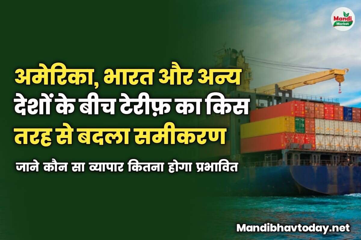 अमेरिका, भारत और अन्य देशों के बीच टेरीफ़ का किस तरह से बदला समीकरण | जाने कौन सा व्यापार कितना होगा प्रभावित