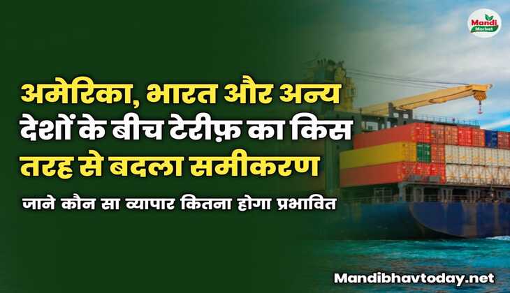 अमेरिका, भारत और अन्य देशों के बीच टेरीफ़ का किस तरह से बदला समीकरण | जाने कौन सा व्यापार कितना होगा प्रभावित