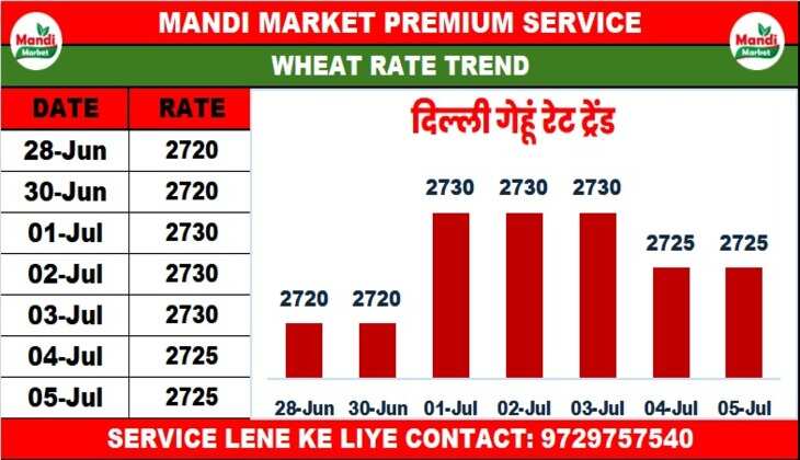wheat live rates today
