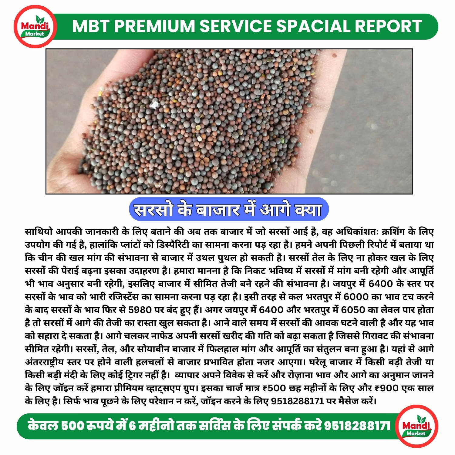 MANDI BHAV TODAY