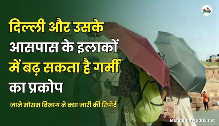 दिल्ली और उसके आसपास के इलाकों में बढ़ सकता है गर्मी का प्रकोप | जाने मौसम विभाग ने क्या जारी की रिपोर्ट 