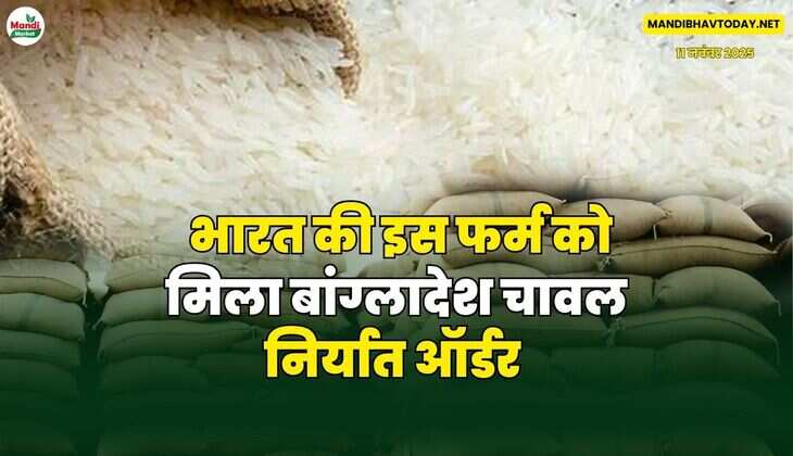 भारत की इस फर्म को मिला बांग्लादेश चावल निर्यात ऑर्डर 