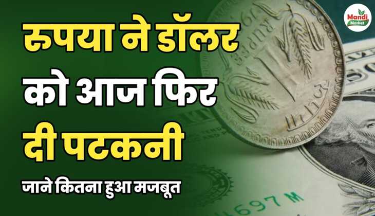 रुपए ने डॉलर को आज फिर दी पटकनी। जाने कितना हुआ मजबूत