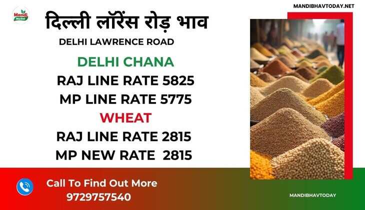 Delhi Lawrence Road market opening rate